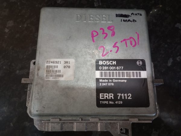 Range Rover P38 1999 on Automatic Transmission Diesel Engine ECU with Immobiliser Bypassed