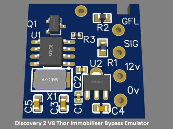 Discovery 2 V8 THOR Immobiliser Bypass Emulator