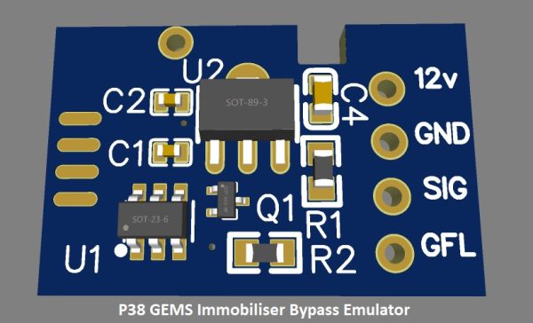 Range Rover P38 GEMS Immobiliser Bypass Emulator